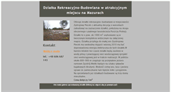 Desktop Screenshot of mazury.fratu.pl